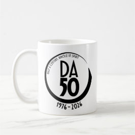 50. Jubiläum 1976-2026 Tasse in Schwarz