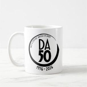 50. Jubiläum 1976-2026 Tasse in Schwarz