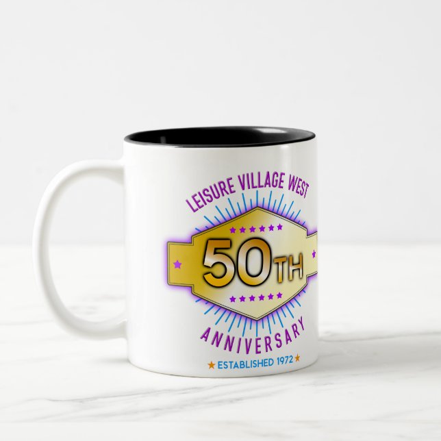 50. Jubiläum Kaffeepause Tasse (Links)