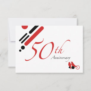 50. Jubiläum (Mod-Vögel) Einladung