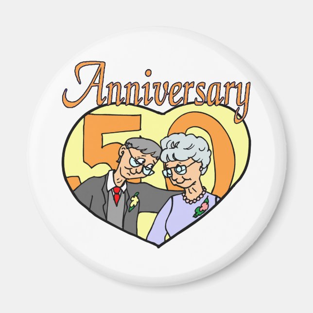 50. Jubiläum w3 Magnet (Vorne)