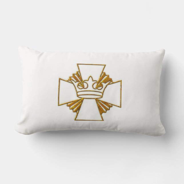50. Jubiläumsjubiläum Priesterortung Lendenkissen (Vorderseite)