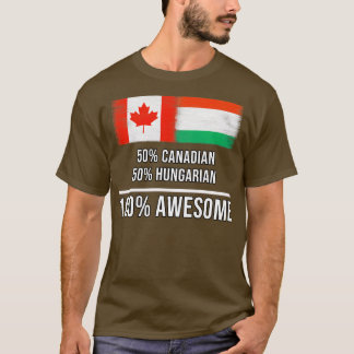 50 kanadische 50 ungarische 100 Phantastische Gesc T-Shirt