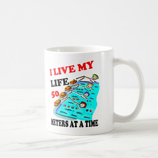 50 Meter auf einmal Kaffeetasse (Rechts)
