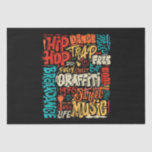 50. Music and Hip Hop Graffiti Cassette Vintag R Seidenpapier<br><div class="desc">50. Music and Hip Hop Graffiti Cassette Vintag Retro</div>