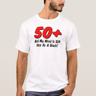 50 Plus Mind Tarp als Hütte T-Shirt