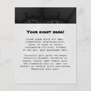 50 Shades Of Grey - Fractal-Kunst Flyer