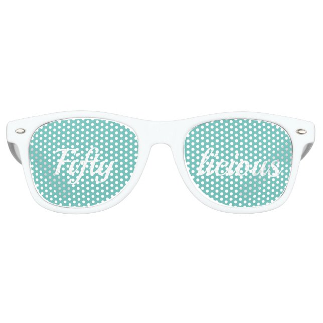 50 Shades White Partybrille (Vorderseite)