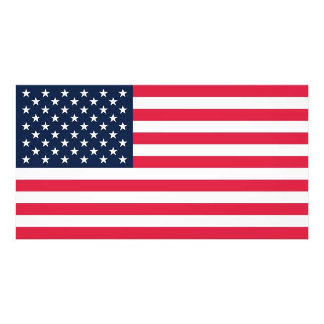 50 Star Flag United States of America Fotodruck (Vorne)