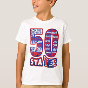 50 STATES USA T-Shirt