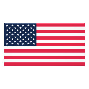 50-Sterne-Amerikanische Flagge: Old Glory Sterne u Fotodruck