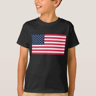 50-Sterne-Amerikanische Flagge: Old Glory Sterne u T-Shirt