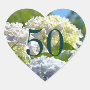 50 timbres-poste Autocollants pour 50 ans
