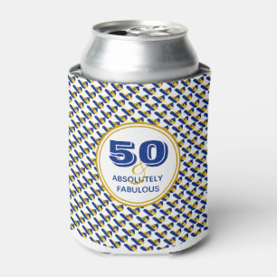 50 und absolut fabelhaft BARBADOS Monogramm Dosenkühler