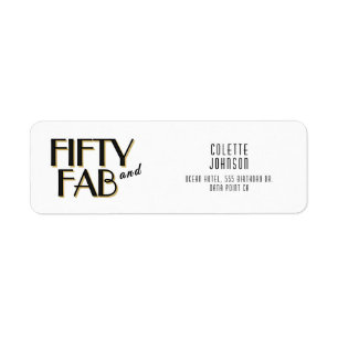 50. und Fabelhaft 1920er-Birthday