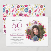 50 und fabelhafte Aquarellfarben Blumengeburt Part