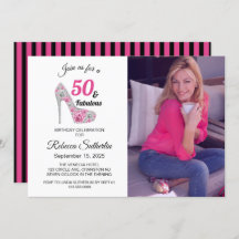 50 und fabelhafte Geburtstagsparty