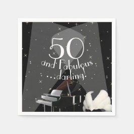 50 und Fabulous Darling Serviette