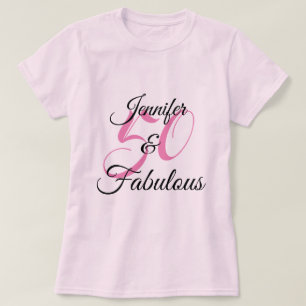 50 und Fantastisch Personalisierte Geburtstagsfeie T-Shirt