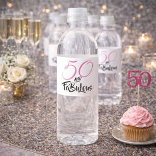 50 und fantastisch Rosa personalisierte Geburtstag