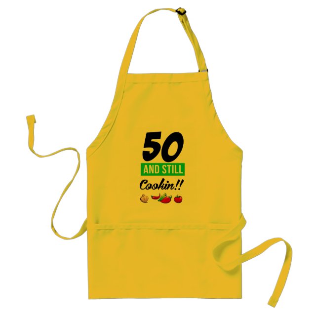 50 und noch Cookin Schürze (Vorne)