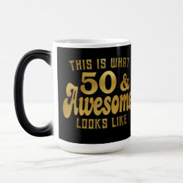 50 und Phantastische Morphing-Tasse Verwandlungstasse