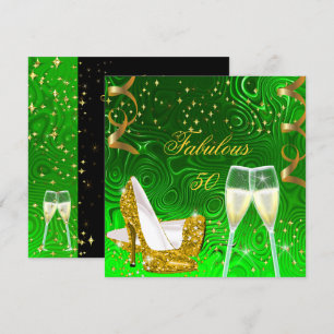 50 vorzügliche Gold Limon Glitzer High Heels Gebur Einladung