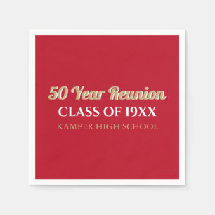 50. Wiedersehen Spaß! CUSTOM Wiedersehen Napkins Serviette
