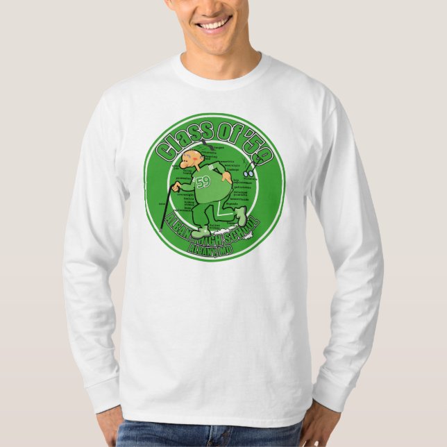 50. Wiedersehen-T - Shirt des Jahr-59ers (Vorderseite)