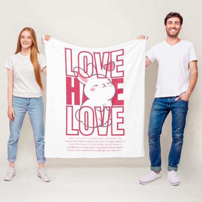 50" x60" Fleece-Decke Fleecedecke (Beispiel)