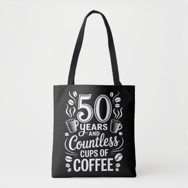 50 Years and Countless Cups of Coffee  Tasche (Vorderseite)