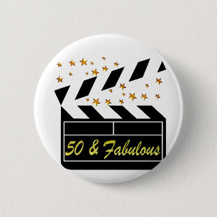 50 YR ALTER FILMSTAR BUTTON