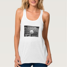 '50c Skeeball' Ladys' Racerback Tank Top