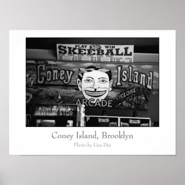 '50c Skeeball' Poster (Vorne)