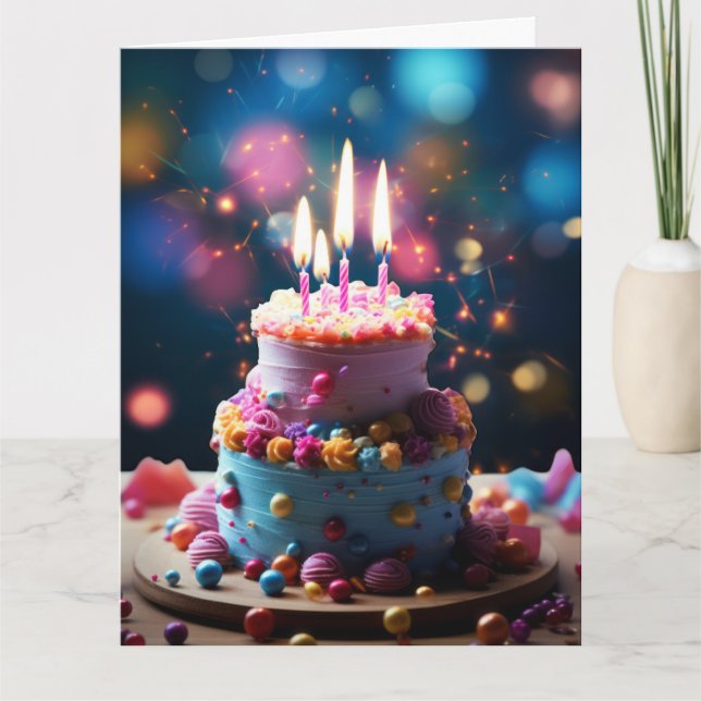 50E 50 ET FABULEUSE CARTE DE SALUT D'ANNIVERSAIRE (Devant)