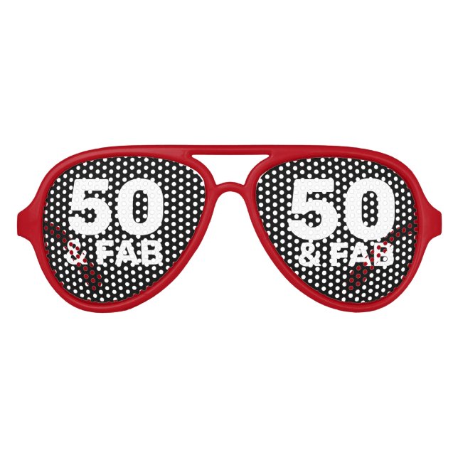 50E ANNIVERSAIRE 50 & FAB LUNETTES DE SOLEIL TONS (Devant)