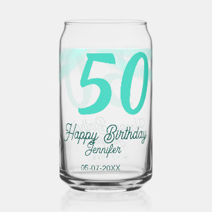 50e anniversaire ajouter nom date année vert paste