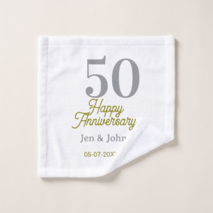 50e anniversaire de bonheur nom date argent or dat