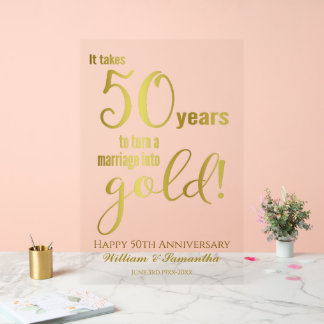 50e anniversaire du Mariage