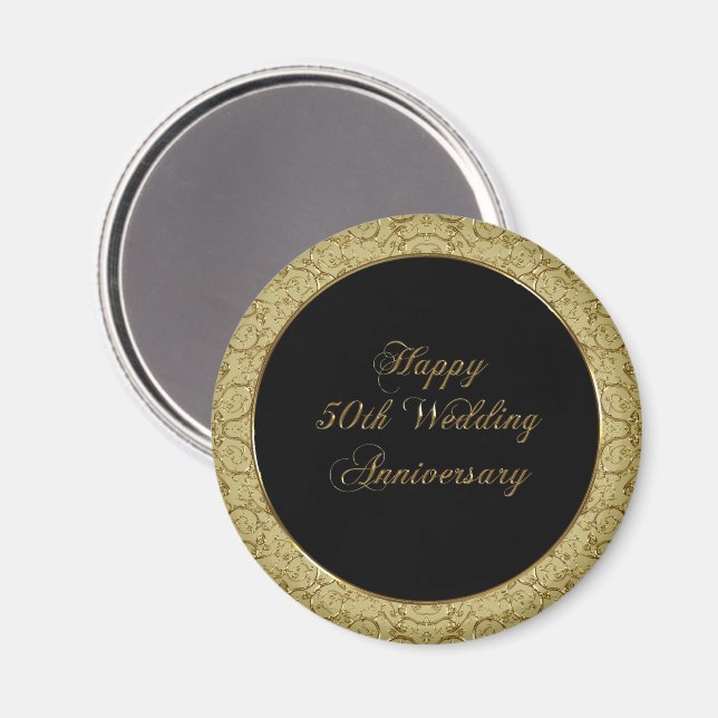 50e anniversaire du Mariage Magnet (Recto/Verso)