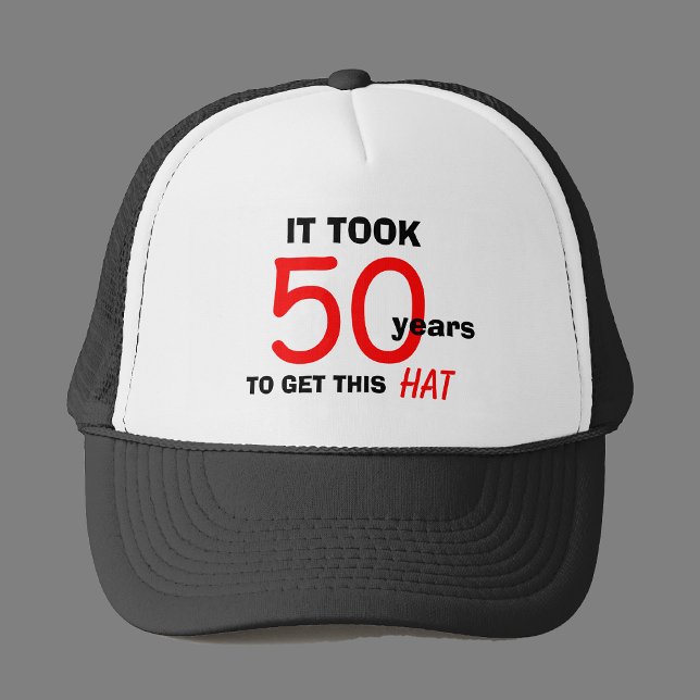 50e anniversaire Gag Cadeaux Casquette pour hommes (Créateur téléchargé)