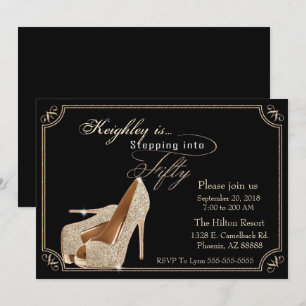 50e anniversaire Invitation
