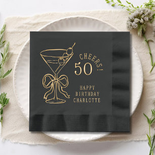 50e anniversaire Martini salue Cinquante Personnal