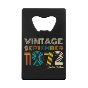 50e anniversaire Vintage septembre 1972 Limited Ed