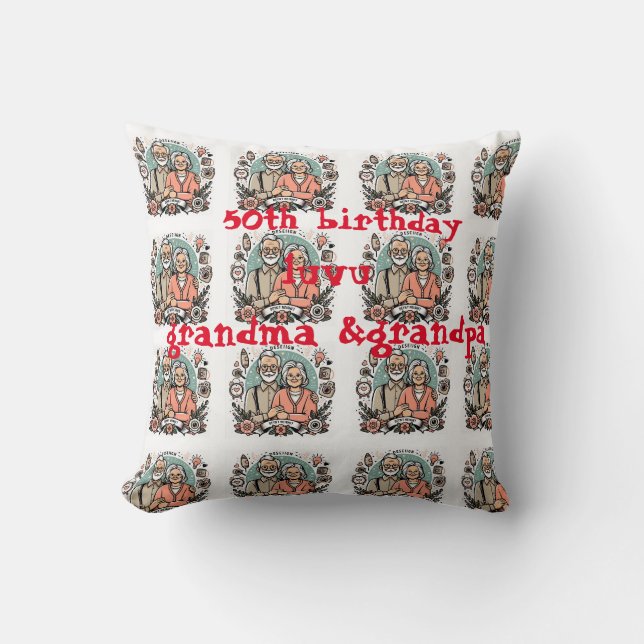 50e anniversaireJeter Coussin (Recto)