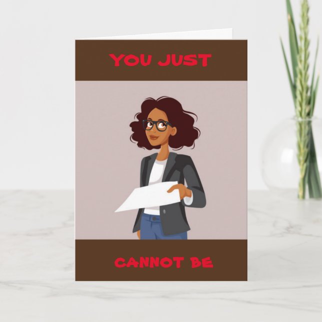 **50e HUMOUR d'anniversaire** Carte AVOCAT (Devant)