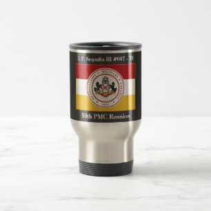 * 50e Mug de la Réunion PERSONNALISÉ - deux choix