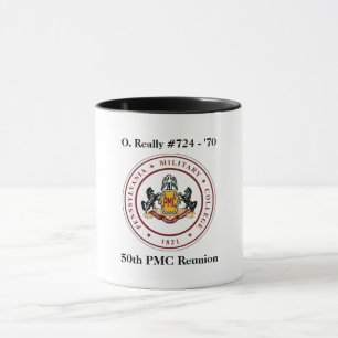 + 50e Mug de la Réunion PERSONNALISÉE (11 ou 15 oz