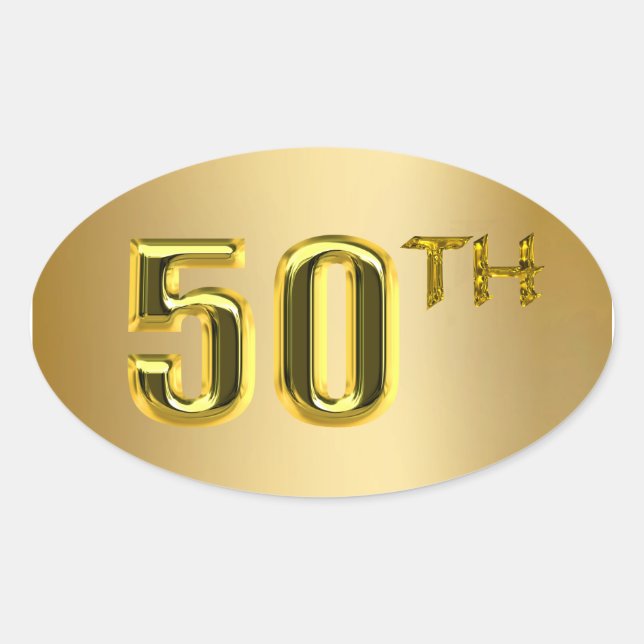 50e Sceau D'Or Et Stickers (Devant)