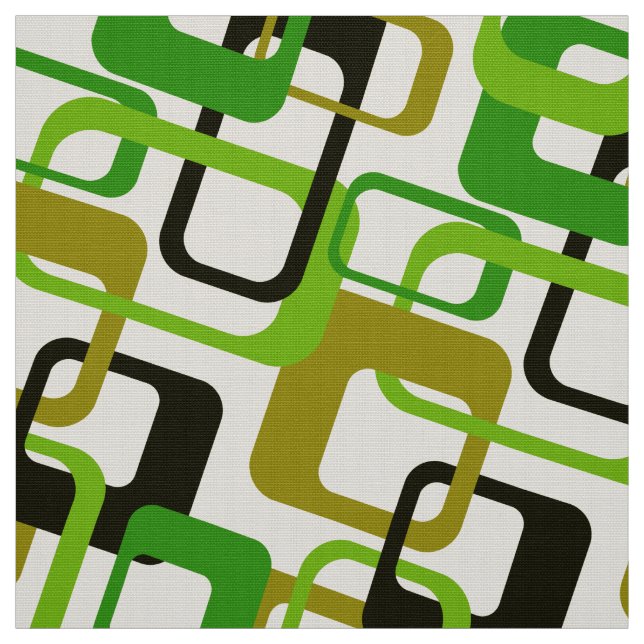 50er 60er 70er Mod Retrolinks Muster Stoff (Muster)